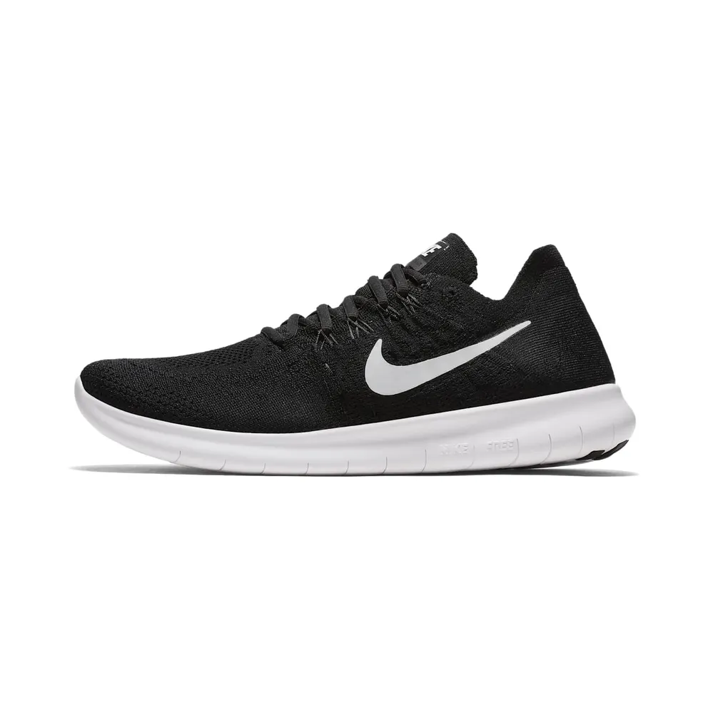 Nike Free RN Flyknit 2017 Black White (880843-001)