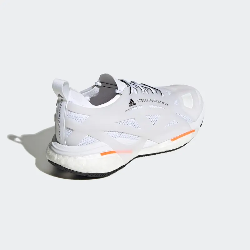 Adidas adidas by Stella McCartney Solarglide Running Cloud White / Cloud White / App Signal Orange (HR1923)