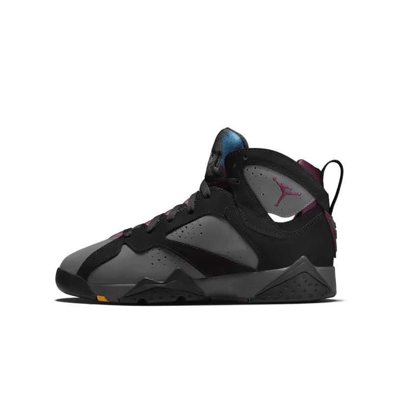 Jordan 7 Retro Bordeaux 2015 (GS) Black/Bordeaux-Light Graphite-Midnight Fog (304774-034)