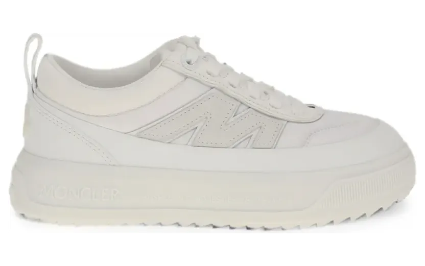 Moncler Altive Sneakers aus Nubuk und Wildleder – Weiß (L209B4M00150N0565)
