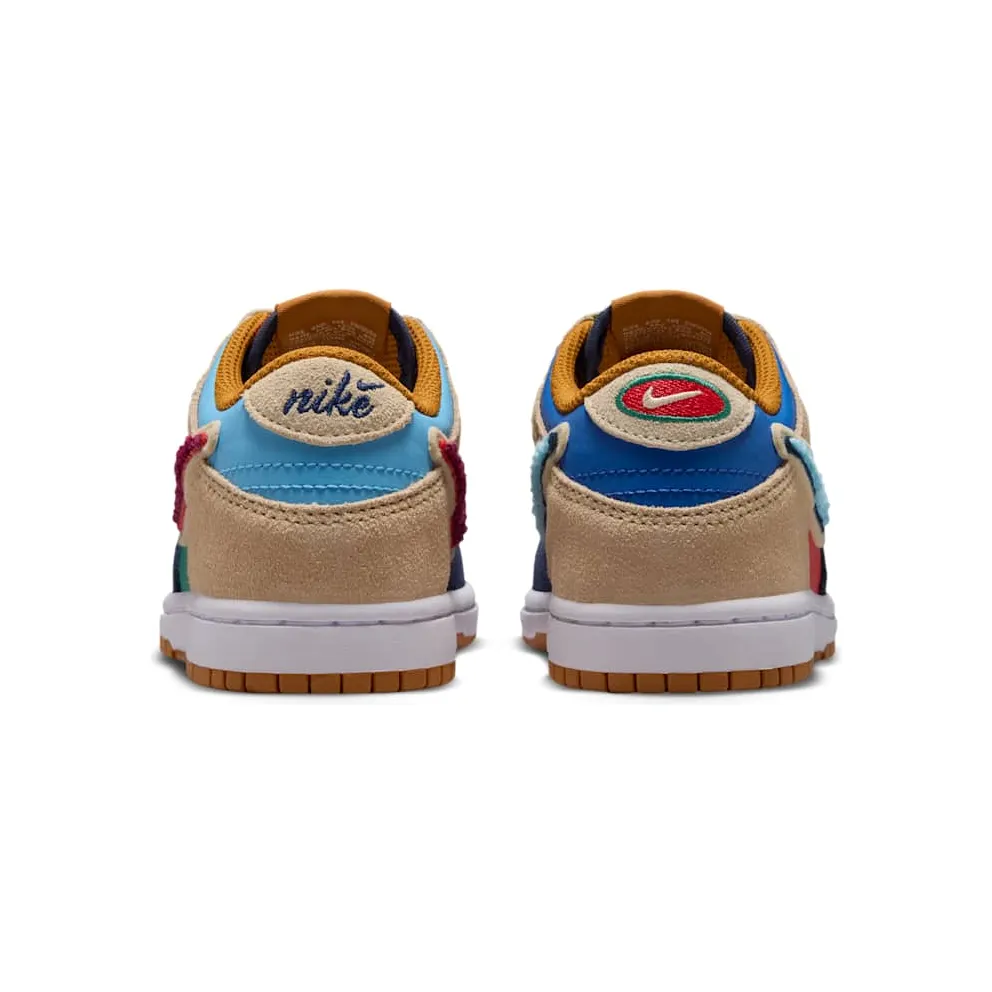 Nike Dunk Low PS “Midnight Navy / Green Noise / Linen / Speed Red” (IV6202-410)