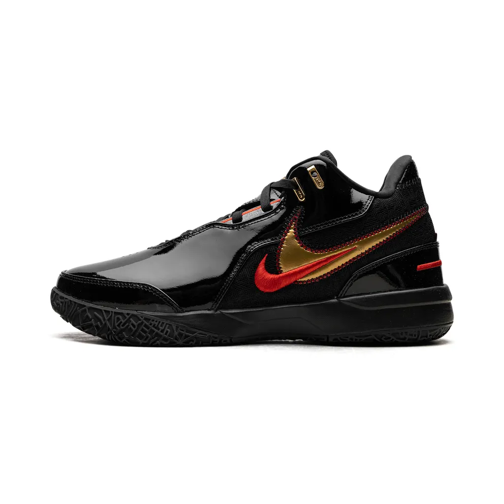 Nike Zoom LeBron NXXT Gen AMPD “Black University Red Gold” (FJ1567-001)