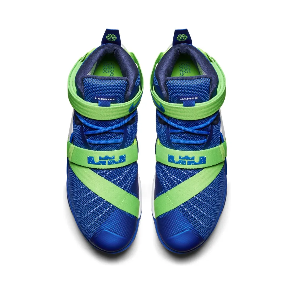 LeBron Soldier 9 “Sprite” Game Royal/Game Royal-White-Green Streak (749417-441)