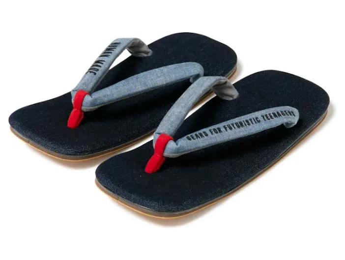 Human Made Paper Sandals Navy (HM23GD105)