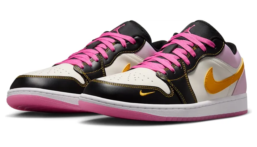 Jordan 1 Low SE “Black Gold Pinksicle”: speelse kleurmix (5)