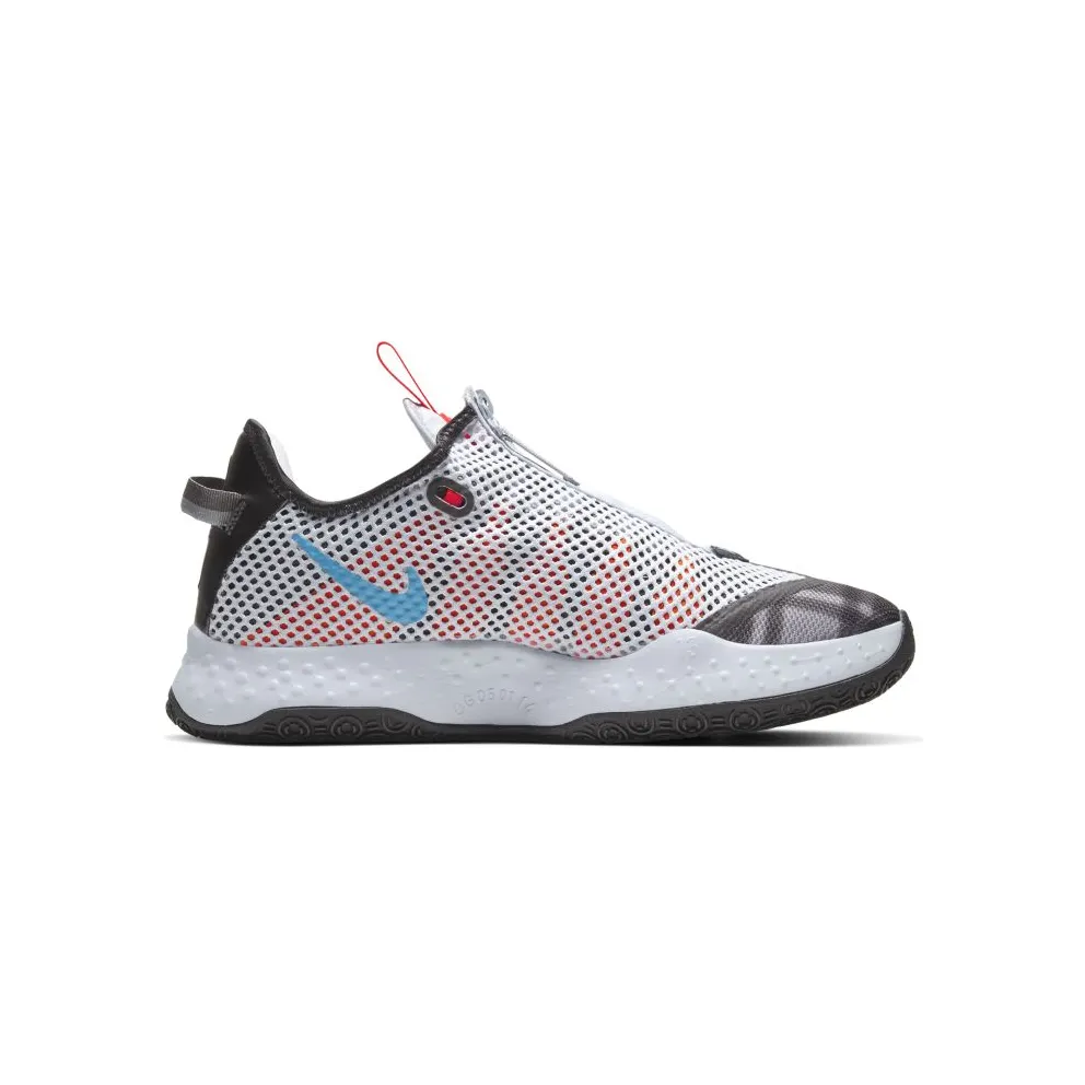 Nike PG 4 Football Grey Plaid Football Grey/Laser Blue-Light Smoke Grey (CD5079-002)