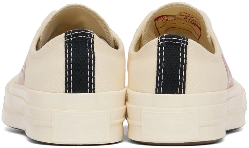 Comme des Garçons Play Off-White Converse Edition Half Heart Chuck 70 Low (K111)