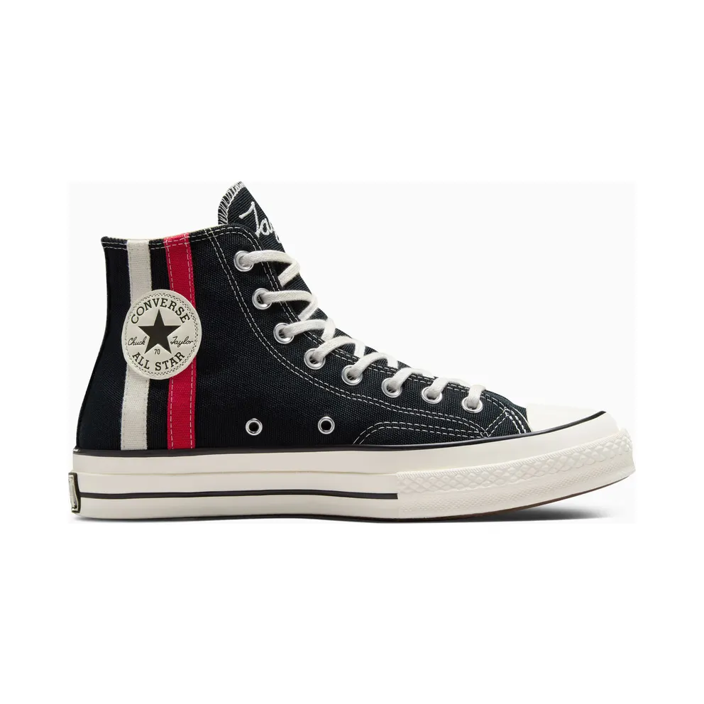 Converse Chuck 70 Archival Stripes Black, Red Black/ Red/ White (A07441C)