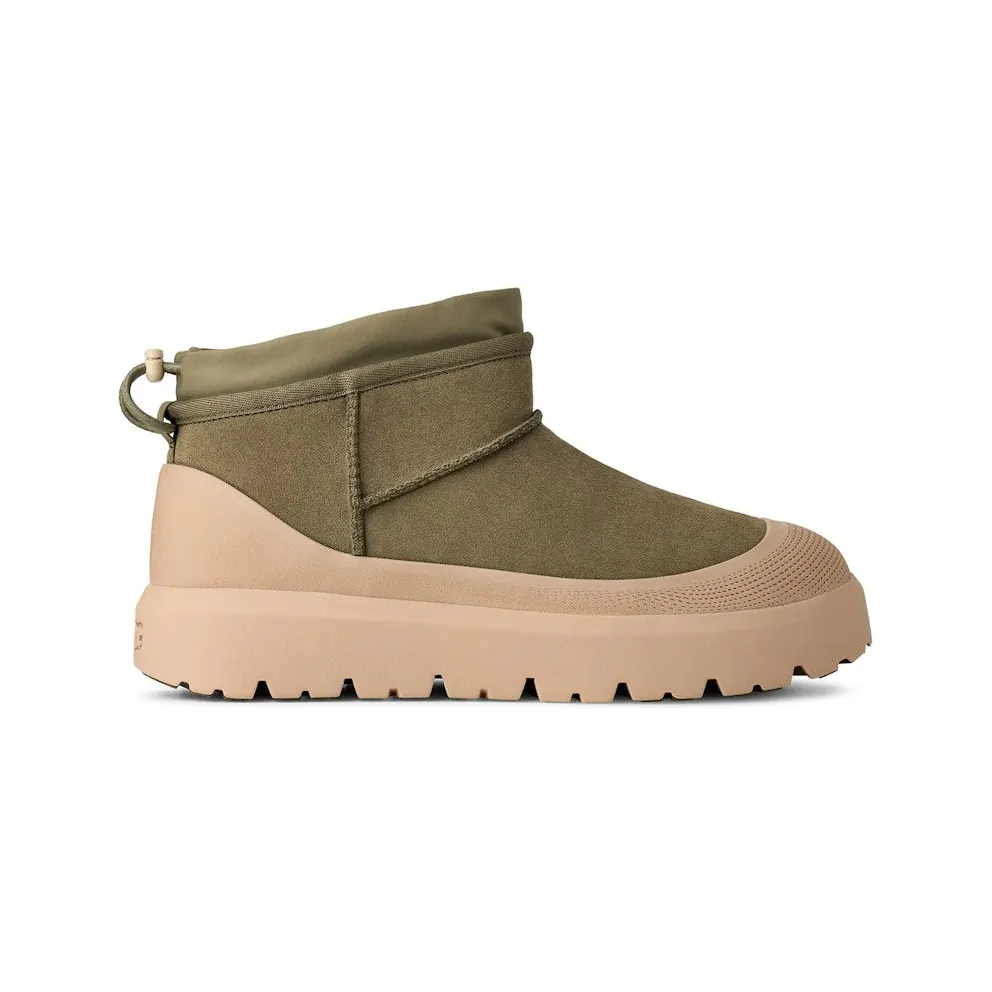UGG Classic Ultra Mini Weather Hybrid Boot Burnt Olive Mustard Seed (1174196-BOMS)