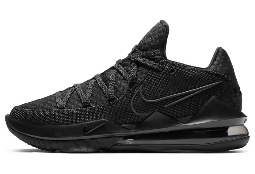 Nike LeBron 17 Low Triple Black