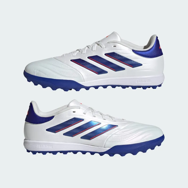 adidas Copa Pure 2 League Turf Cloud White Lucid Blue Solar Red (IG6407)