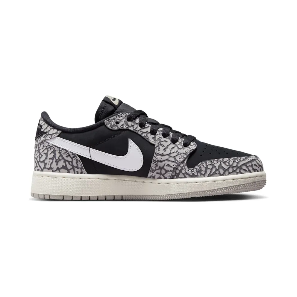 Air Jordan 1 Low GS “Elephant Print” (CZ0858-001)