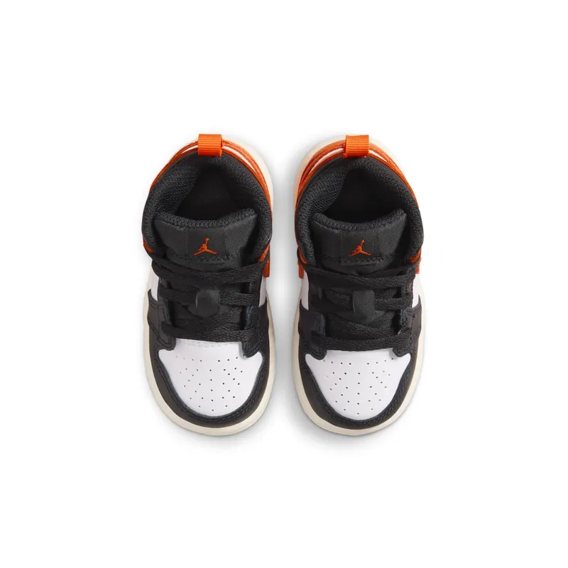 Jordan 1 Mid Black Toe Starfish (DQ8425-801)