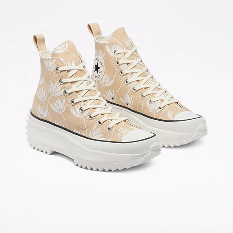 Converse Summer Spirit Run Star Hike High Top Sesame/egret/Black (171921C)