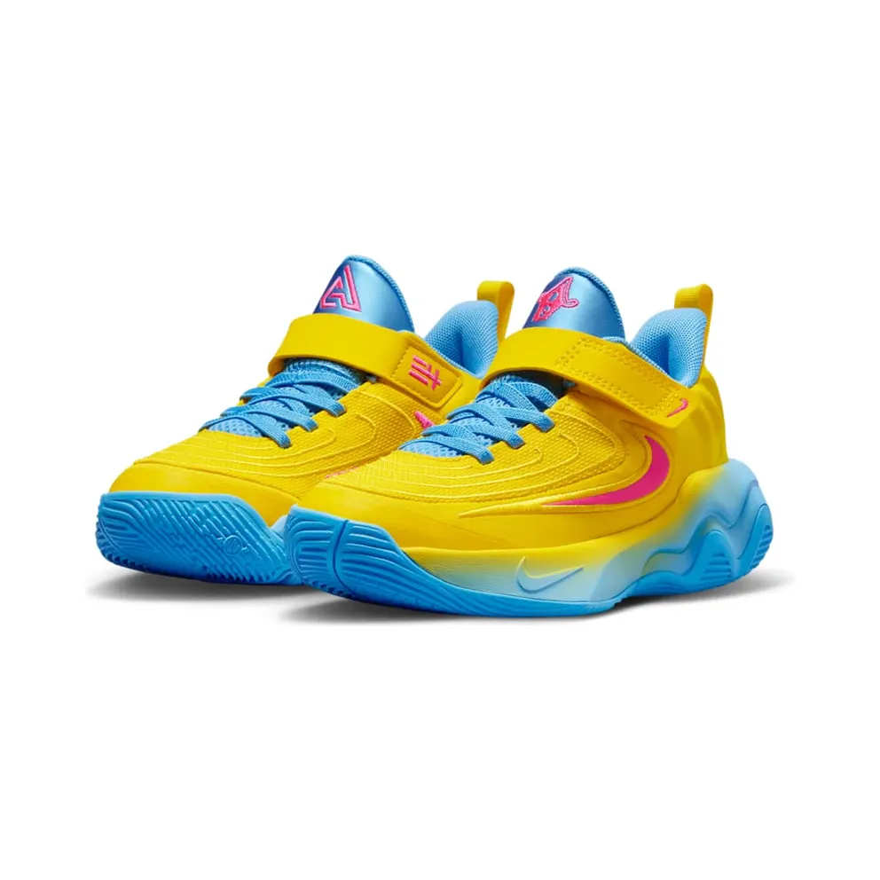 Nike Giannis Immortality 4 Lightning University Blue Hyper Pink (FZ6733-700)