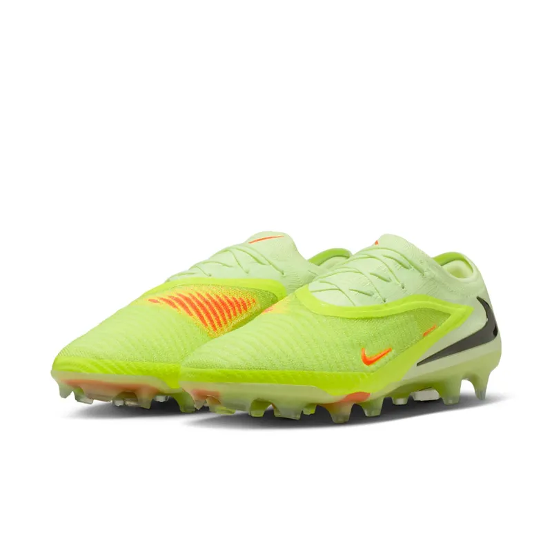 Nike Phantom 6 Low Elite FG Hyper Crimson Limelight (HJ2146-801)