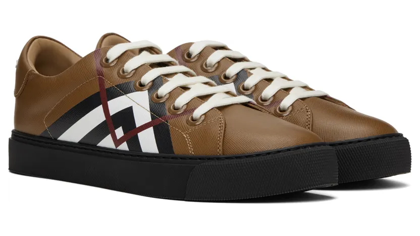 Burberry Brown New Albridge Sneakers (8055885) (4)