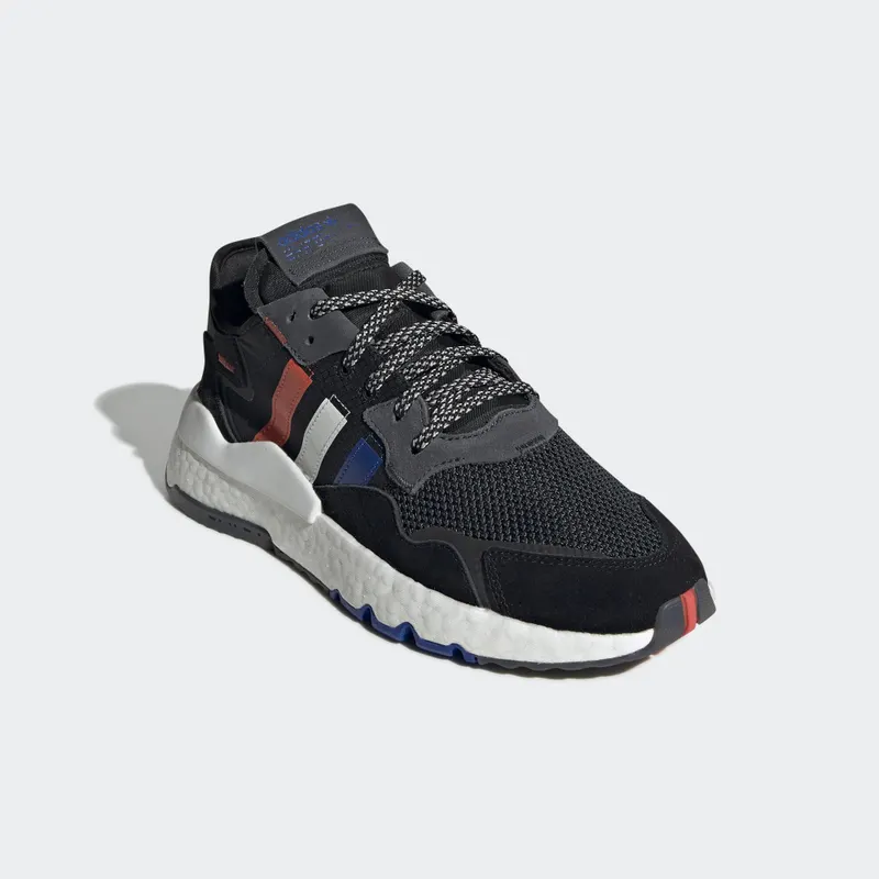 adidas Nite Jogger Core Black Power Blue Core Black/Power Blue/Cloud White (EG2860)