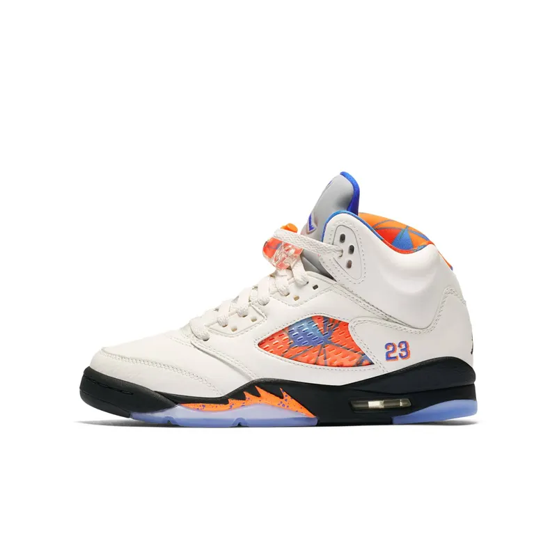 Jordan 5 Retro International Flight (GS) Sail/Racer Blue-Cone-Black (440888-148)