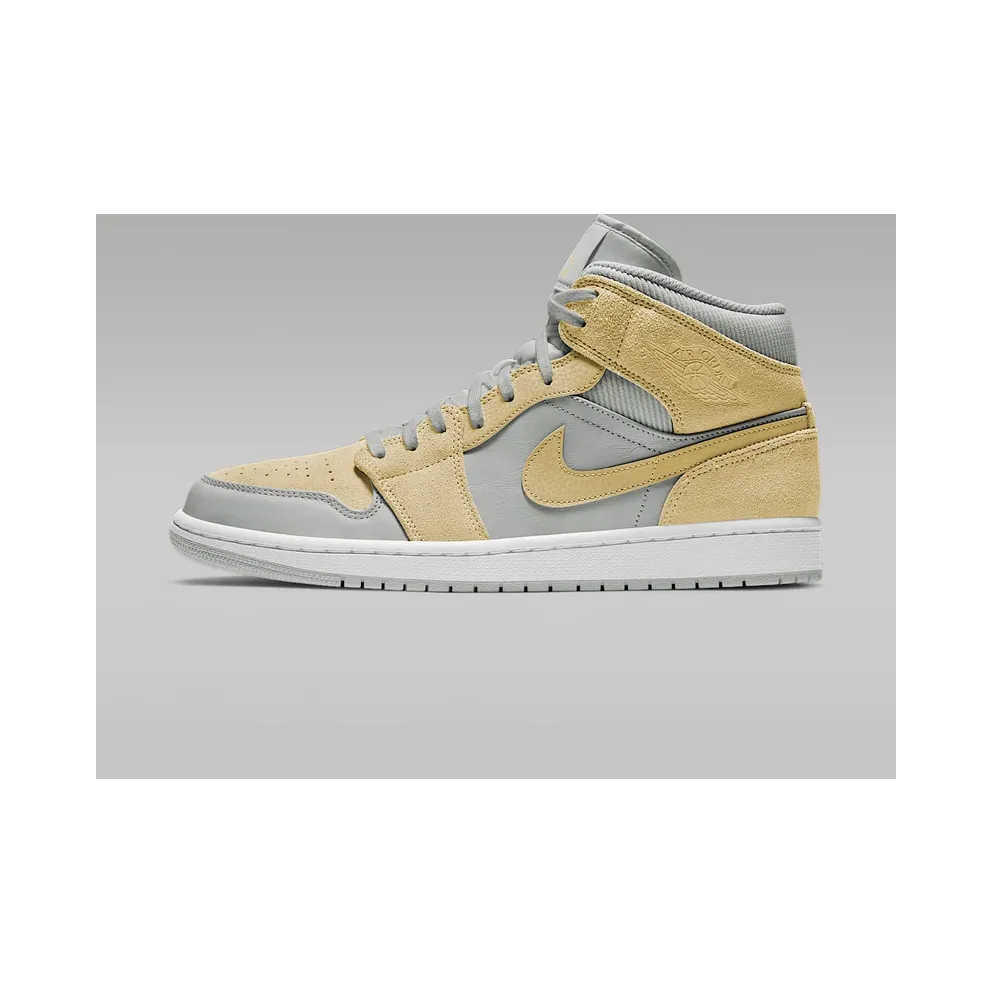 Air Jordan 1 Mid SE Grey Bone (2020) (DA4666-001)