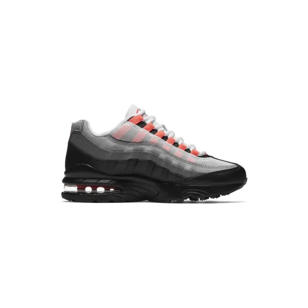 Nike Air Max 95 Solar Red 2018 (GS) Black/Solar Red-Gunsmoke (905348-013)
