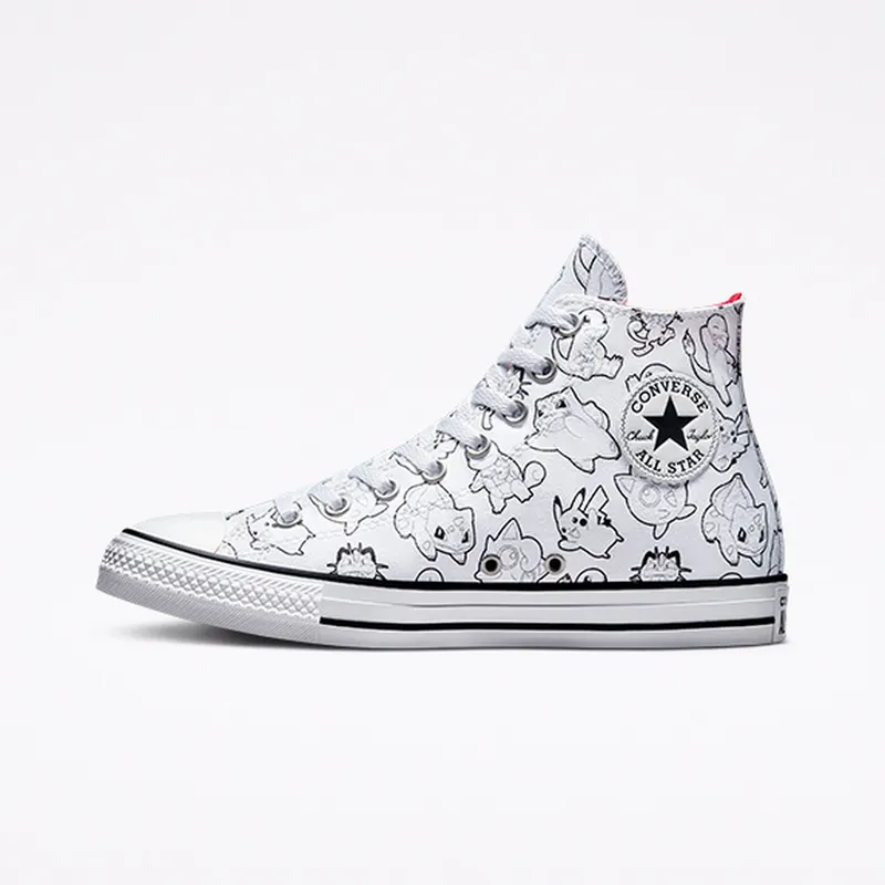 Converse Converse x Pokémon Poké Ball Chuck Taylor All Star White/black/university Red (A01651C)