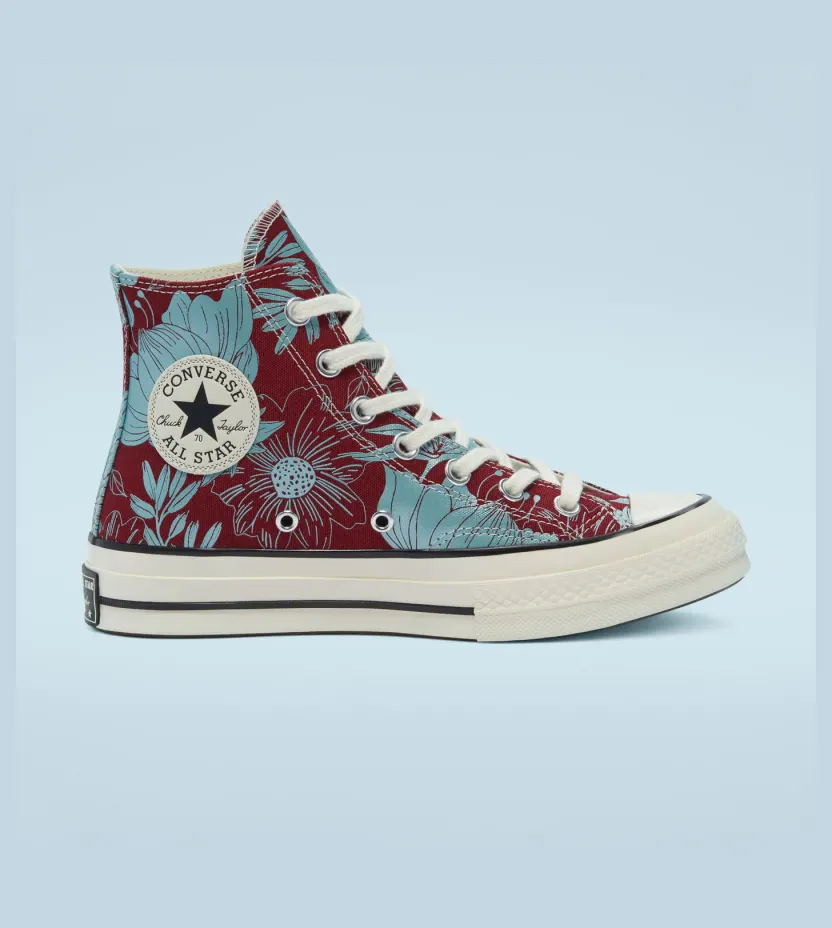 Converse Chuck Taylor All Star 1970s Red Blue Floral (569235C)