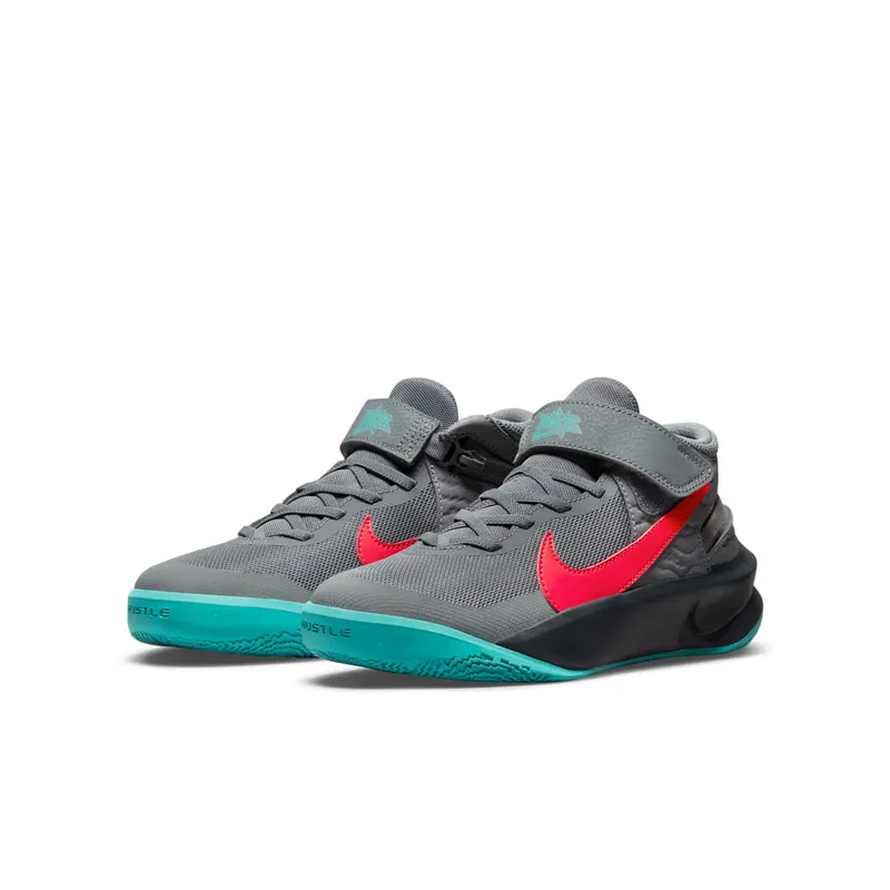Nike Team Hustle D 10 FlyEase voor kids Grey (DD7303-008)