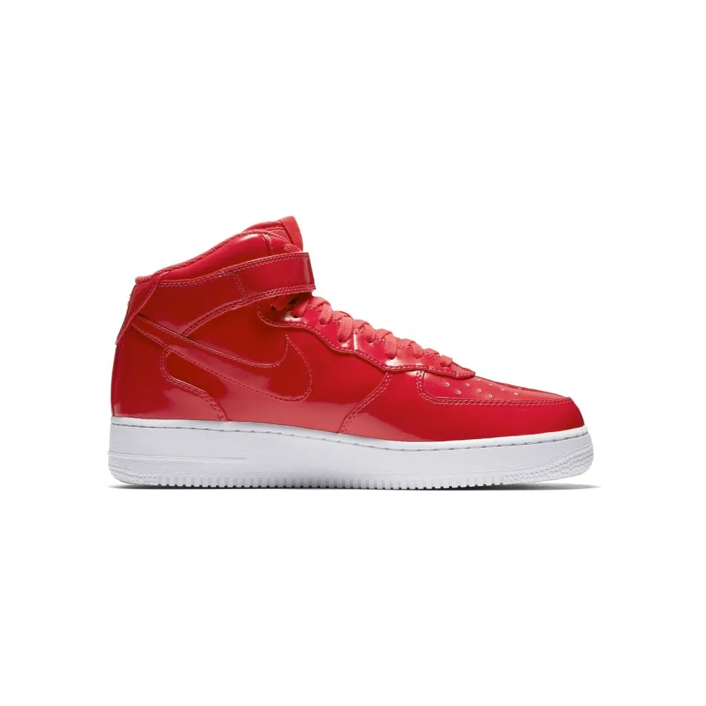 Nike Air Force 1 Mid Ultraviolet Siren Red Siren Red/Siren Red-White-White (AO0702-600)