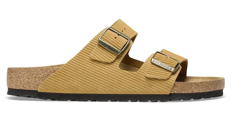 Birkenstock Arizona Embossed Corduroy Suede Cork Brown (1026094)