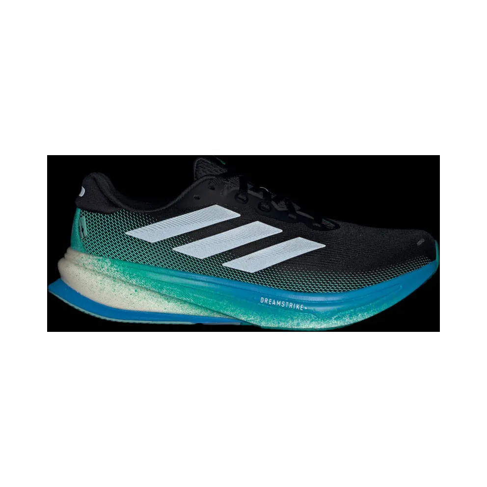 Adidas Supernova Rise 2 Running Shoes Core Black / Iron Metallic / Glory Green (JI1408)