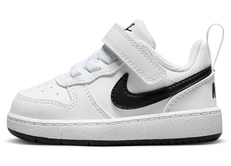 Nike Court Borough Low Recraft White Black Swoosh (DV5458-104)