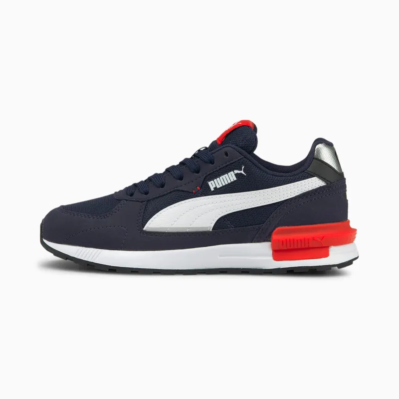 PUMA Graviton Youth Peacoat/White/High Risk Red (381987-04)