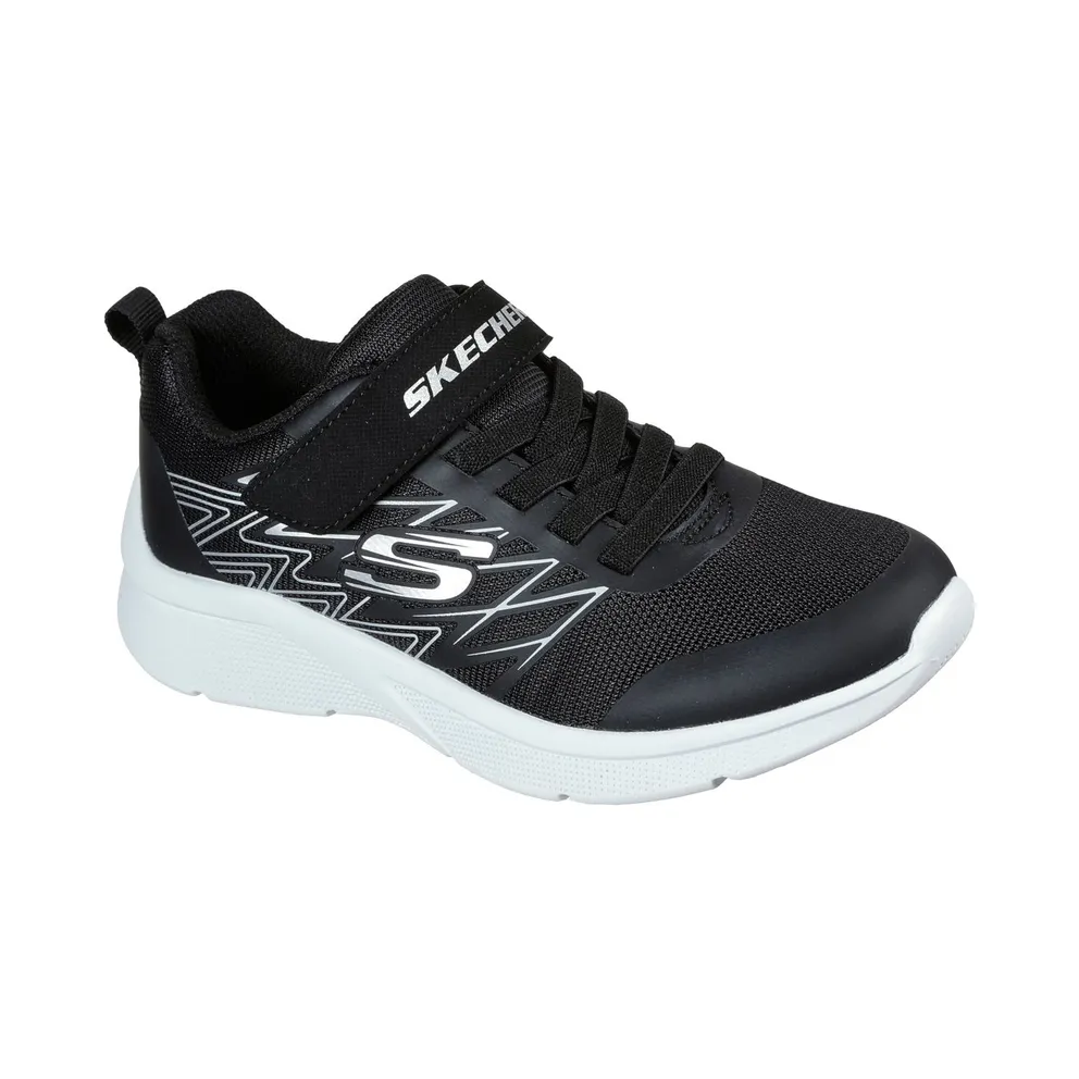 Skechers Microspec – Texlor Sneaker Black/Silver