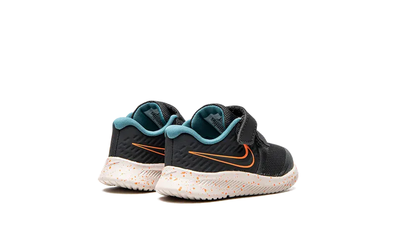 Nike Star Runner 2 TD “Anthracite/Total Orange” (CT1081-001)