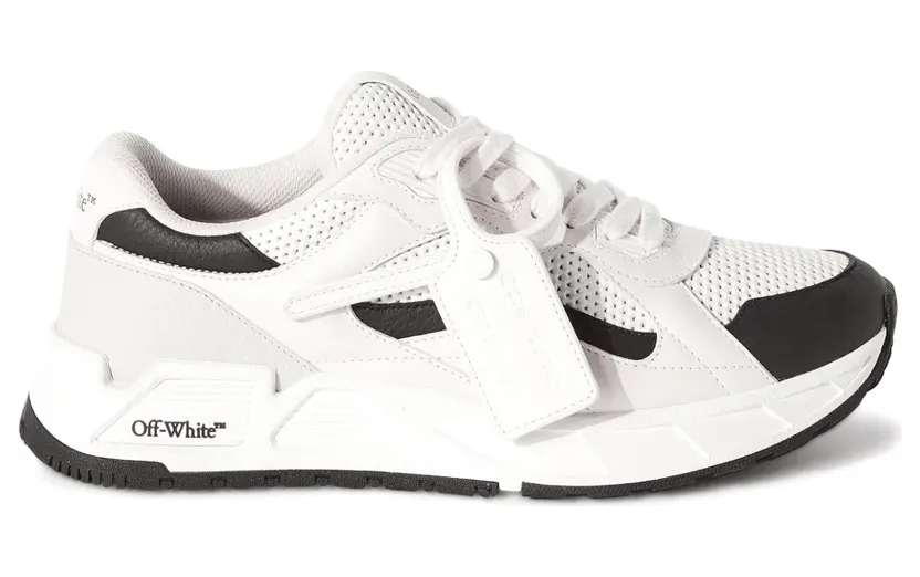 OFF-White Runner B White Black (OMIA289F23LEA0010110)