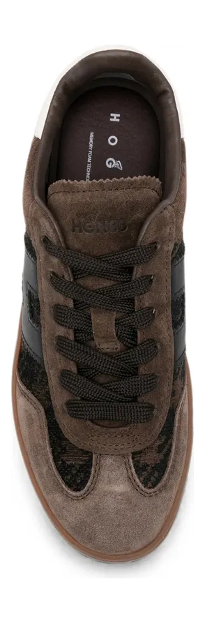 Hogan Houndstooth-pattern “Brown/Black” (HXW6470FB6BV I50R2F) (4)