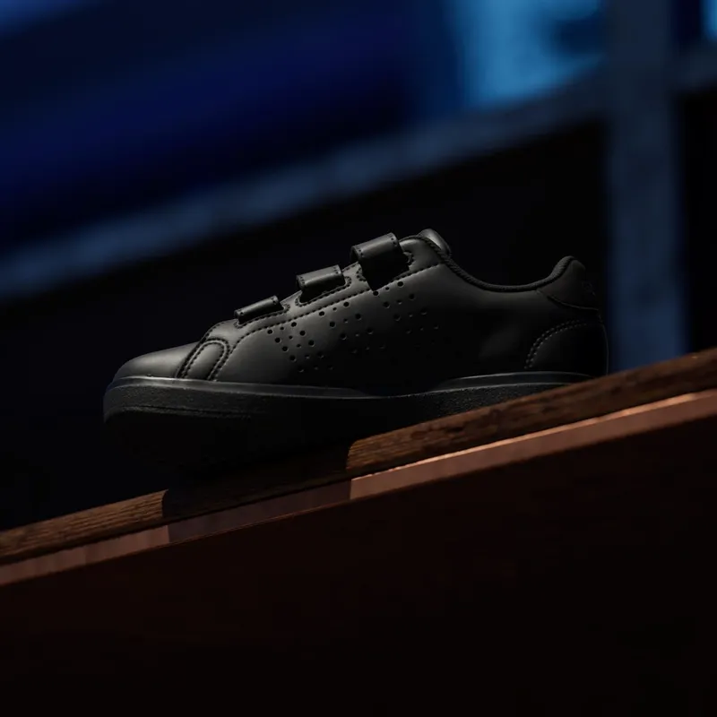 Adidas Advantage Base 2.0 Kids Core Black / Core Black / Grey Six (IE9018)