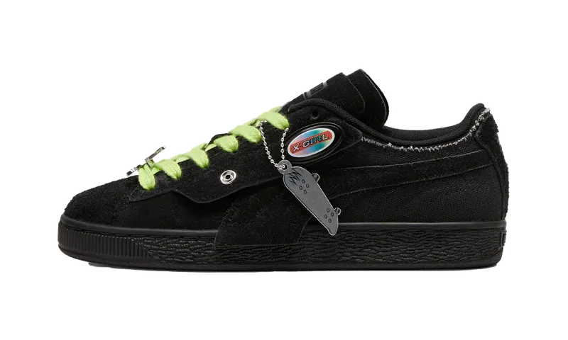 Puma Suede “X-Girl – Black Ravish” (396251-01)