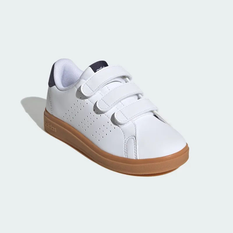 Adidas Advantage Base 2.0 Kids Cloud White / Shadow Navy / Gum (JI4194)