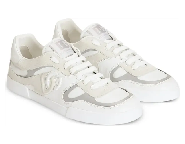 Dolce & Gabbana Portofino Calfskin “Neutrals/White” (CS2477 A0867 8L853) (4)
