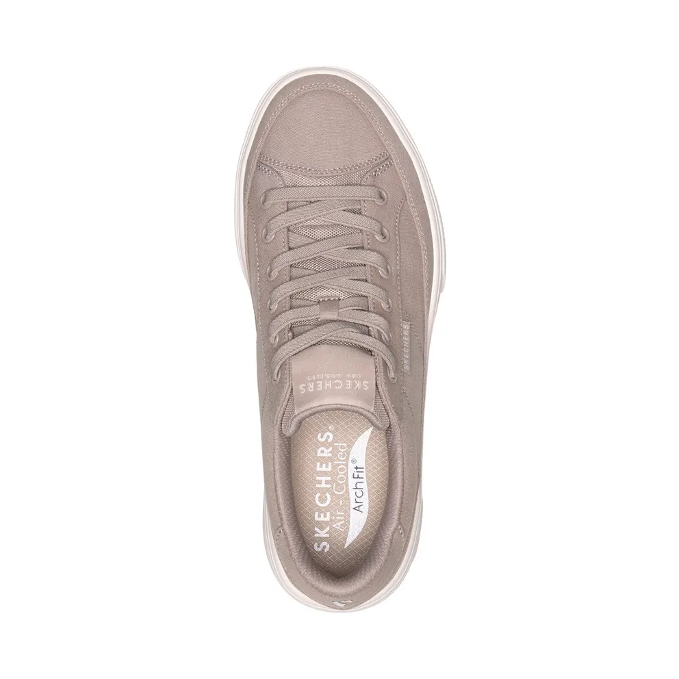 Skechers Arch Fit Arcade – Meet Ya There Sneaker Taupe