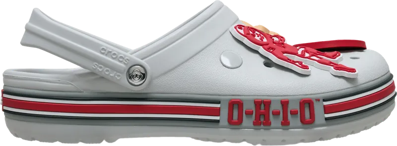 Crocs Crocband Clog – Ohio State – “Ohio State” (213566-90H)