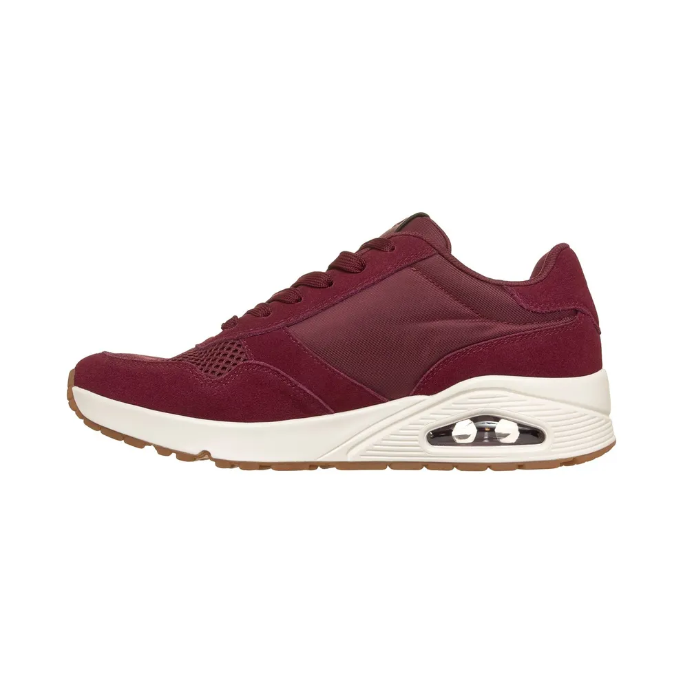 Skechers UNO – Vintage Air Sneaker Bordeauxrood