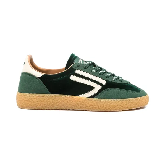 Puraai met fluwelen vlak “Green” (PU601X026)