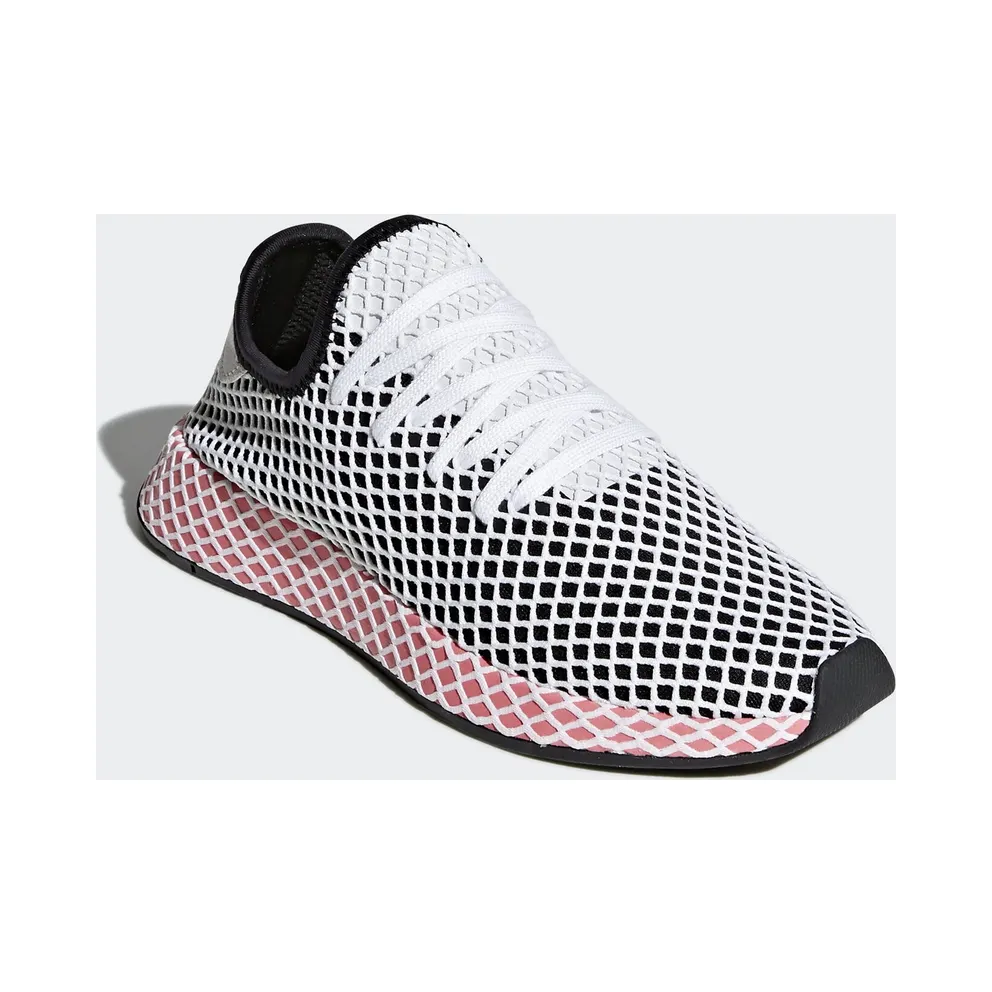 adidas Deerupt Core Black Chalk Pink (W) (CQ2909)