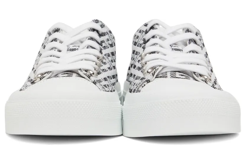Givenchy White & Black City Low Sneakers (BE001NE10N004) (2)