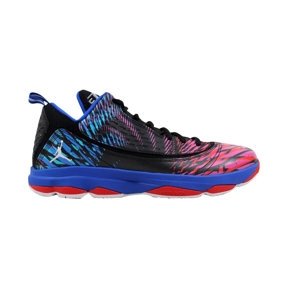 Air Jordan CP3 VI 6 AE Black/White-Game Royal-Sport Red (580580-055)