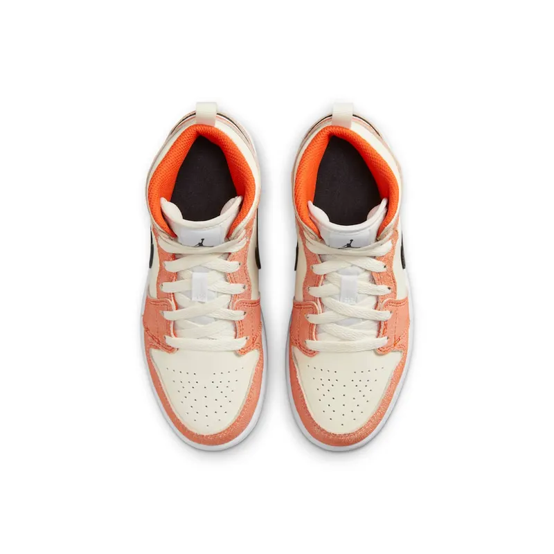 Jordan 1 Mid TD “Orange Suede” (DV1341-800)