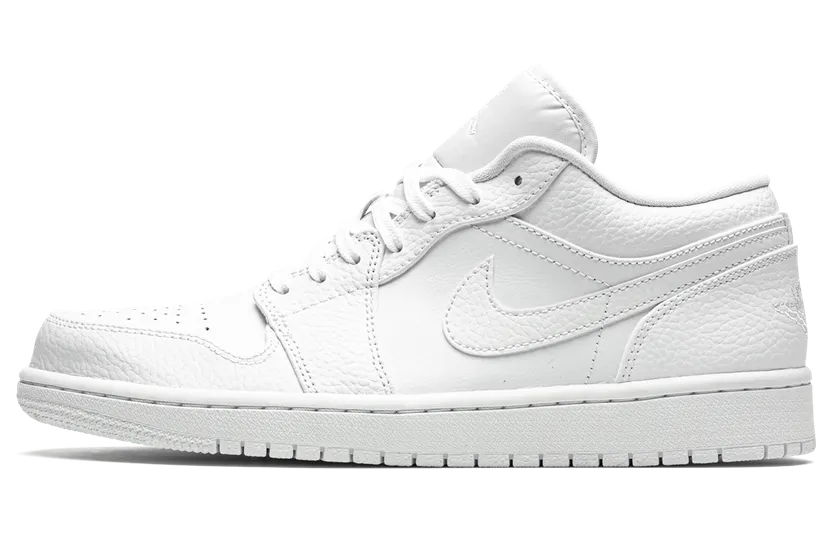 Air Jordan 1 Low Triple White – “White / White / White” (553558-130)